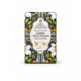   Nesti Dante Vacanza Italiana Papiro e Fiori d'Acqua - natúrszappan 200 gr
