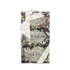   Nesti Dante ajándékszett -Olivae - olivás natúr szappanok 3 x 150 gr