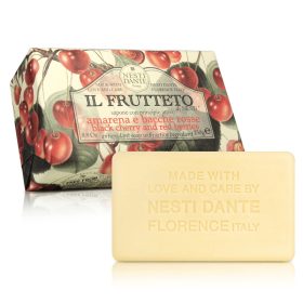   Nesti Dante Amarena (fekete cseresznye) - piros gyümölcs natúr szappan - 250 gr