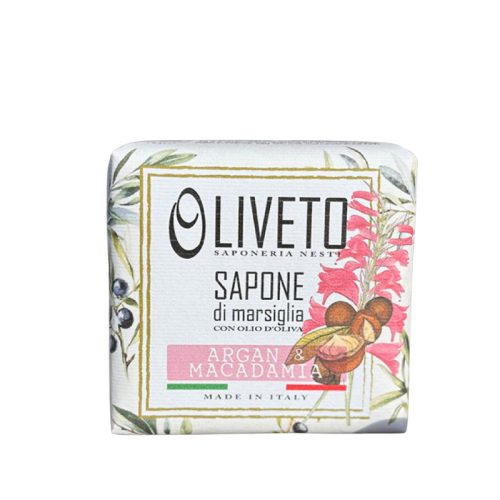 Saponeria Nesti - Oliveto - argan-macadamia natúrszappan - 200 gr