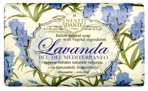 Nesti Dante Lavanda - Blu del mediterraneo natúrszappan - 150gr