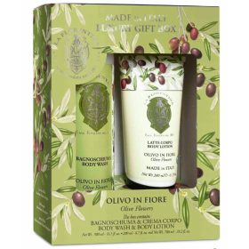   Mario Fissi Oliva Testápoló ajándékcsomag - tusfürdő 500 ml + testápoló 200 ml