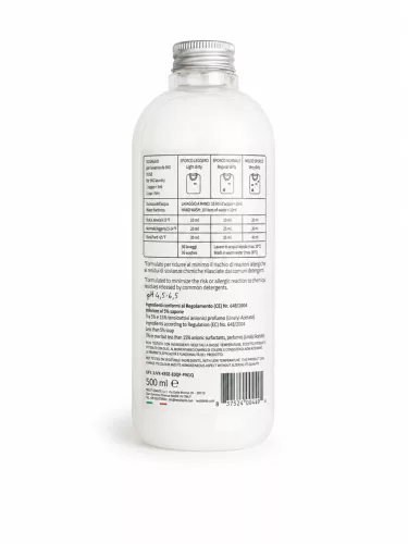 Nesti Bottega Fiorentina Lana e Seta hypoallergén folyékony mosószappan és öblítő koncentrátum - 500 ml