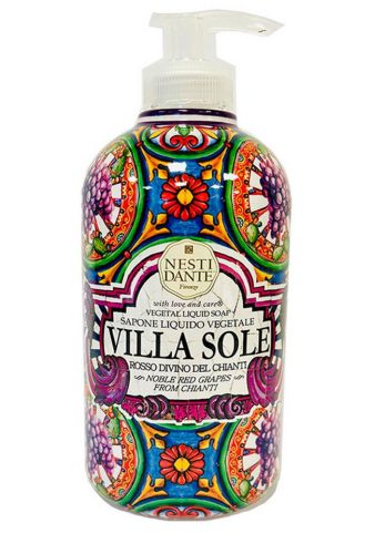 Nesti Dante Villa Sole - Rosso Divino del chianti folyékony szappan - 500 ml