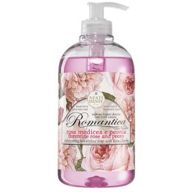   Nesti Dante Romantica Rózsa-peónia Folyékony szappan - 500 ml