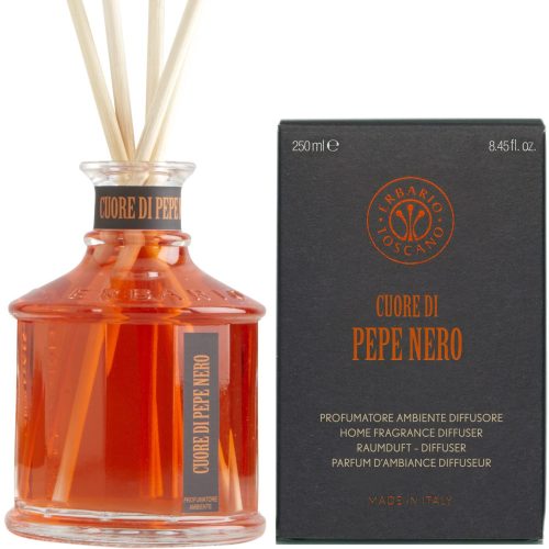 Erbario Toscano szobaillatosító diffúzor - Pepe Nero  - 100 ml